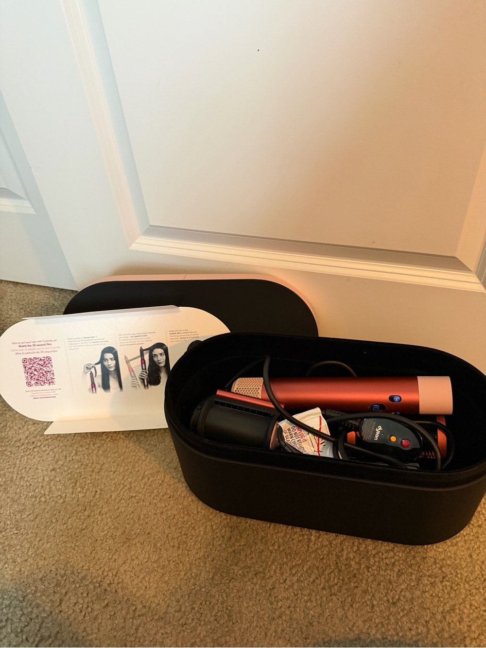 Dyson Special Edn. Airwrap Multi-styler Complete Long Strawberry Brz/Blsh Pink